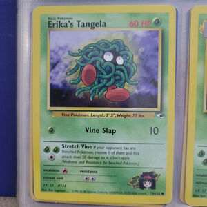 Pokemon Card Erika's Tangela
